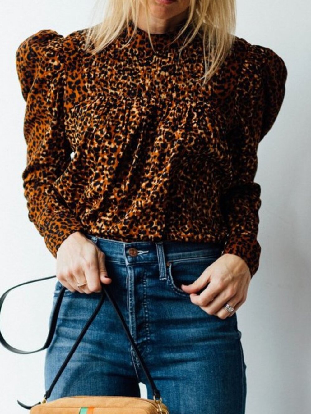 Ulla Johnson Leopard Blouse